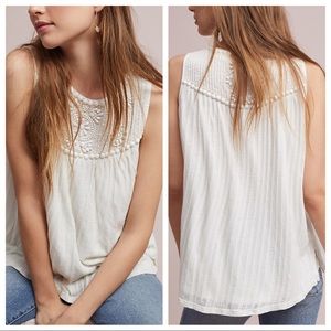 Anthro NWT Moulinette Seours Bristol Beaded Top SP